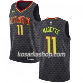 Dres Atlanta Hawks Josh Magette 11 Nike 2017-18 Crna Swingman